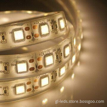 Flexible SMD Water-resistant LED Light Ribbon with 12/24V DC of Input Voltage